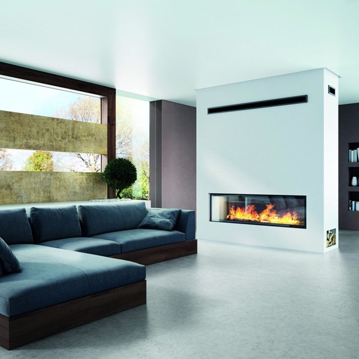 Axis Fireplace - Double sided – The Living Space